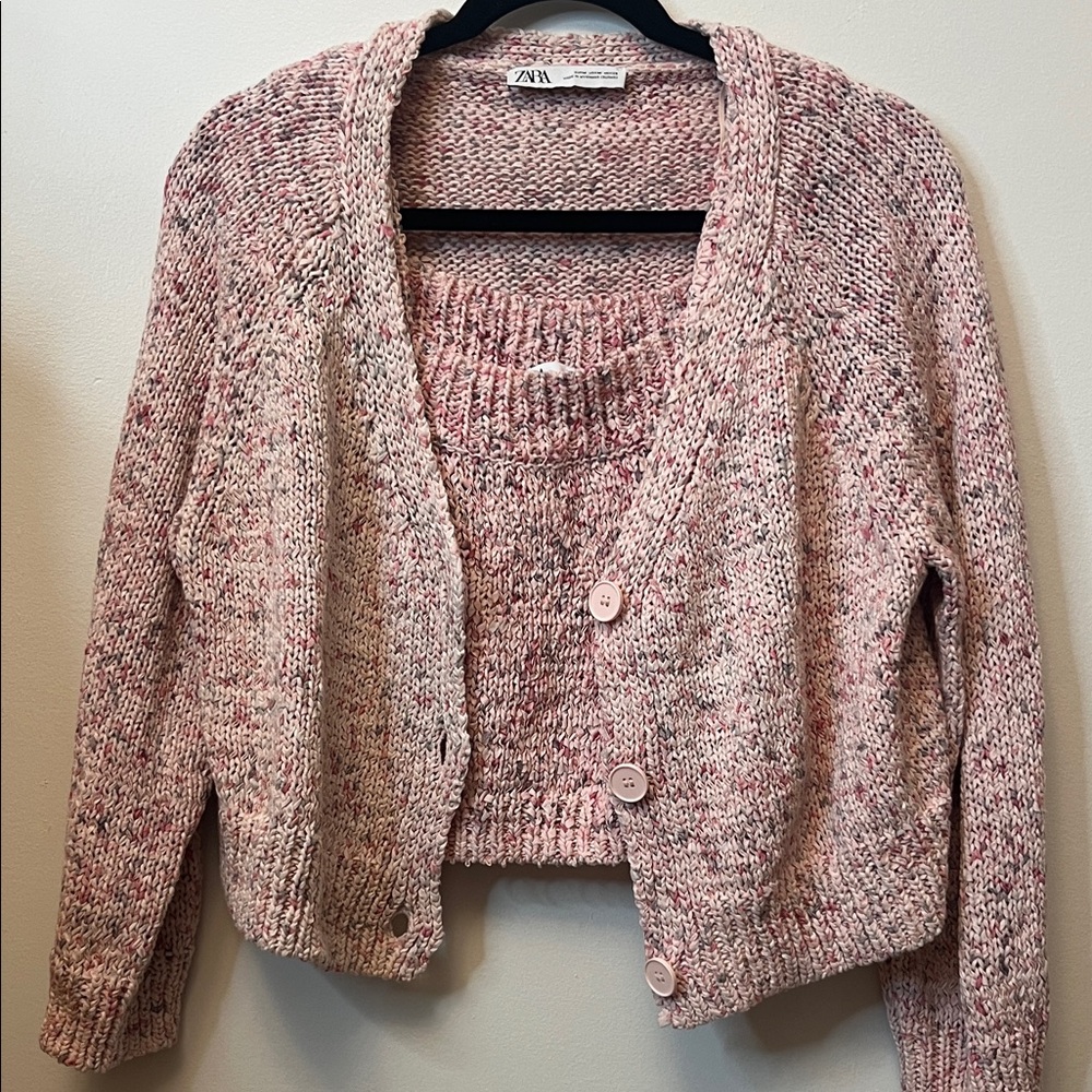 💎Zara Cardi/Tank Set - Picture 7 of 10